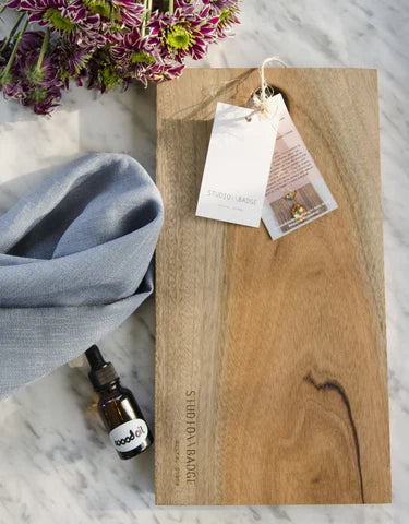 Taking care of your wood platters